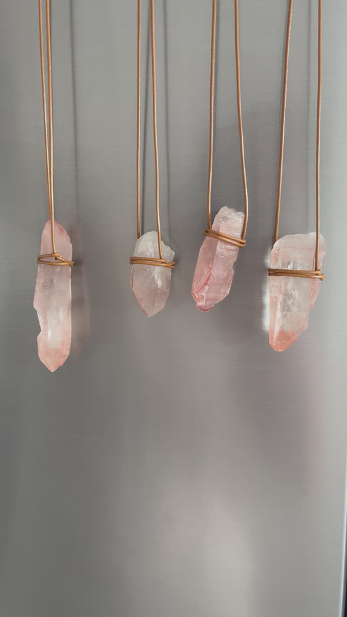 Lemurian Pink Quartz